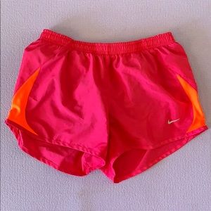 Pink Nike Running Shorts